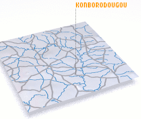 3d view of Konborodougou