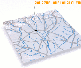 3d view of Palazuelo de la Valcueva