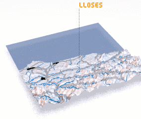 3d view of Lloses