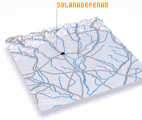 3d view of Solana de Fenar