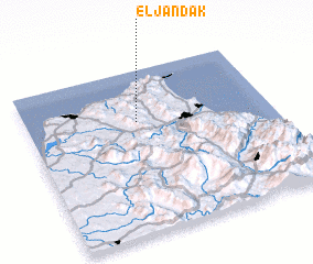 3d view of El Jandak