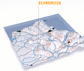 3d view of El Khemissa