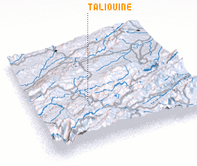 3d view of Taliouine