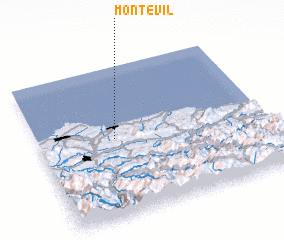 3d view of Montevil