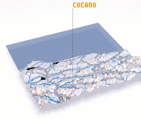 3d view of Cocaño