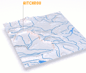 3d view of Aït Chrou