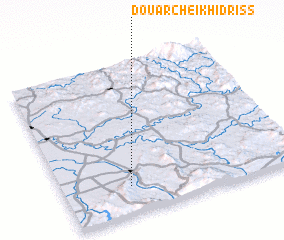 3d view of Douar Cheïkh Idriss