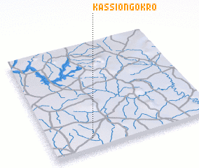 3d view of Kassiongokro