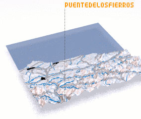 3d view of Puente de los Fierros