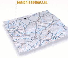 3d view of Dar Idriss Ben Allal