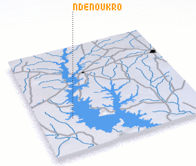 3d view of Ndénoukro