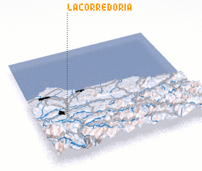 3d view of La Corredoría