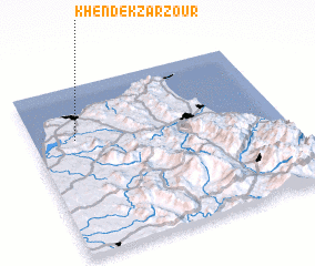 3d view of Khendek Zarzour