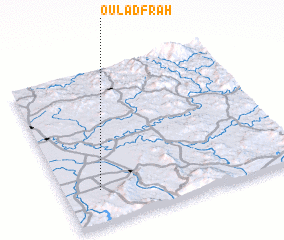 3d view of Oulad Frah