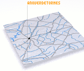 3d view of Añover de Tormes