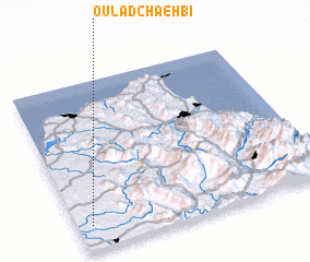 3d view of Oulad Chaehbi