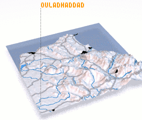 3d view of Oulad Haddad