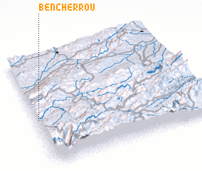 3d view of Ben Cherrou