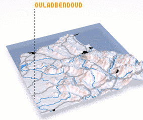 3d view of Oulad Ben Doud