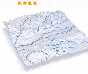 3d view of Boumalne