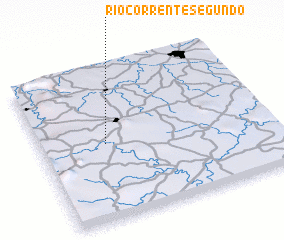 3d view of Rio Corrente Segundo