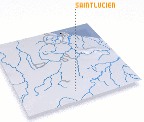 3d view of Saint-Lucien