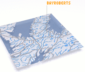 3d view of Bay Roberts