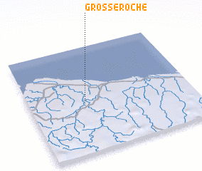 3d view of Grosse Roche