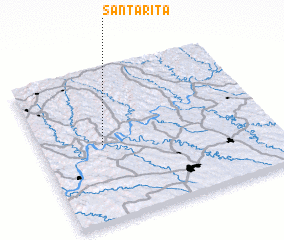 3d view of Santa Rita