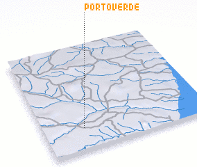 3d view of Pôrto Verde