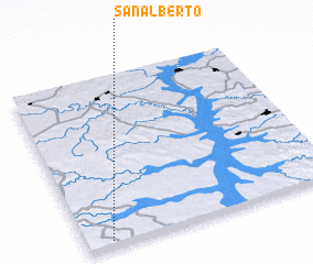 3d view of San Alberto