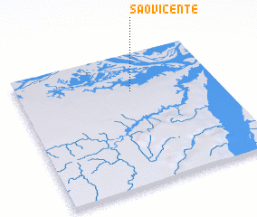 3d view of São Vicente