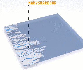 3d view of Maryʼs Harbour