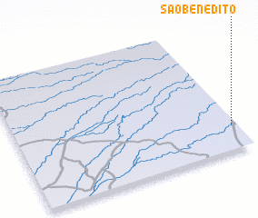 3d view of São Benedito