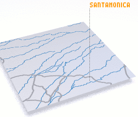 3d view of Santa Mônica