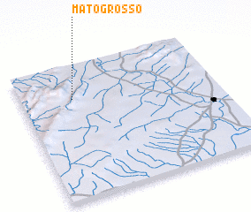 3d view of Mato Grosso