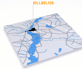 3d view of Villa Elisa