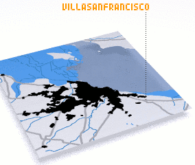 3d view of Villa San Francisco