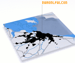 3d view of Ramón L. Falcón