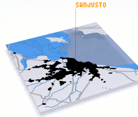 3d view of San Justo
