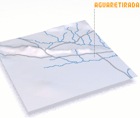 3d view of Agua Retirada