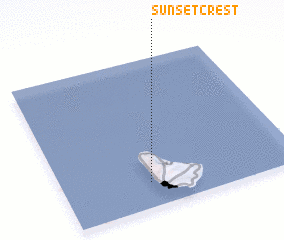 3d view of Sunset Crest