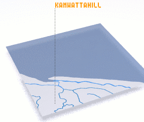 3d view of Kamwatta Hill