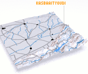 3d view of Kasba Aït Youdi