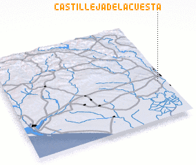 3d view of Castilleja de la Cuesta