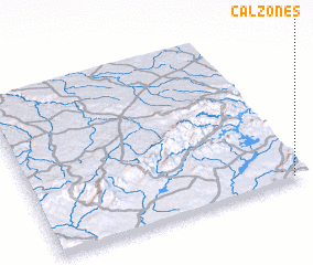 3d view of Calzones