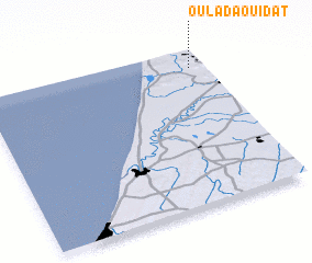 3d view of Oulad Aouidat