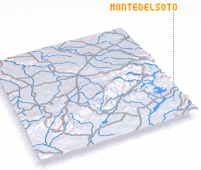 3d view of Monte del Soto