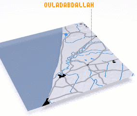 3d view of Oulad Abdallah