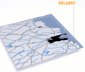 3d view of Delgany